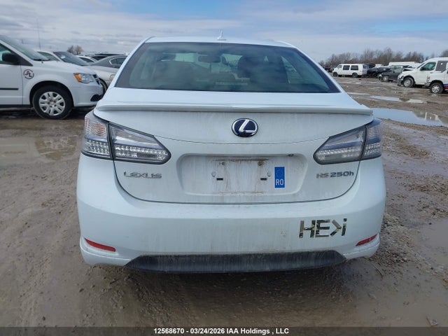 Aukcja sprzedaży 2010 Lexus Hs 250h Premium/premium Luxury, vin: JTHBB1BA9A2018130, numer aukcji: 12568670