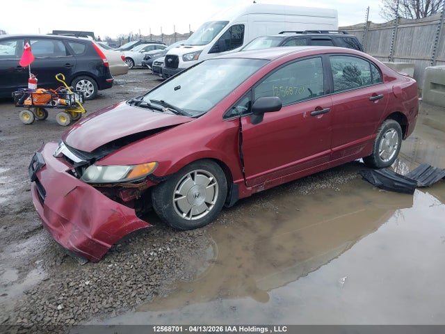 Aukcja sprzedaży 2008 Honda Civic Dx-g, vin: 2HGFA16448H028500, numer aukcji: 12568701