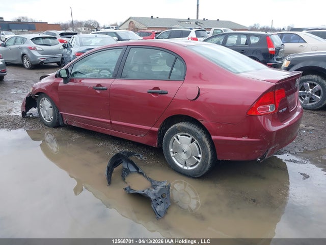Aukcja sprzedaży 2008 Honda Civic Dx-g, vin: 2HGFA16448H028500, numer aukcji: 12568701