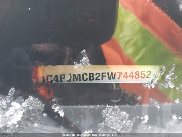 Aukcja sprzedaży 2015 Jeep Cherokee Latitude, vin: 1C4PJMCB2FW744852, numer aukcji: 12568718