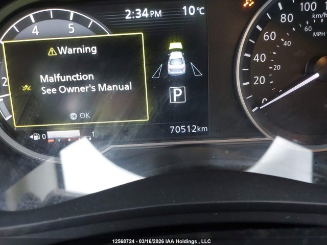 3N1CN8FV6RL864229 Nissan VERSA SR
