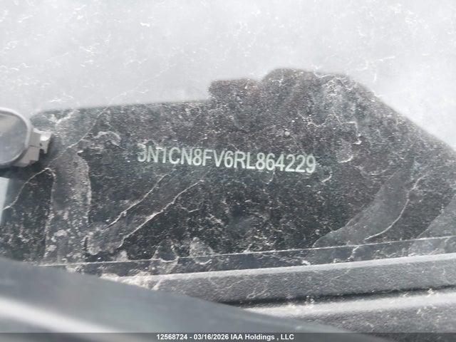 3N1CN8FV6RL864229 Nissan VERSA SR