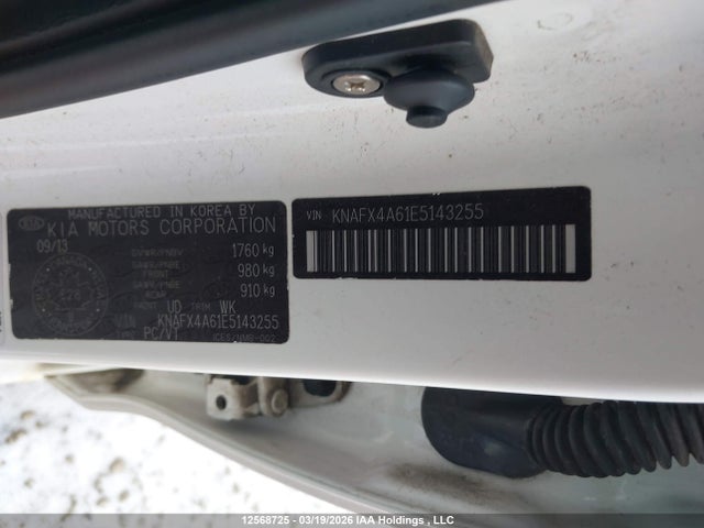 KNAFX4A61E5143255 KIA Forte