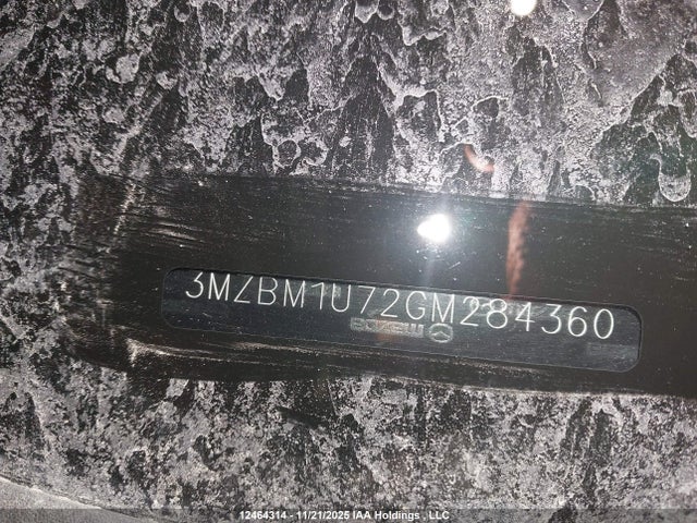 3MZBM1U72GM284360 Mazda Mazda3 G/gx