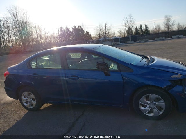 Продаж на аукціоні авто 2013 Honda Civic Lx, vin: 2HGFB2F48DH012975, номер лоту: 12561817