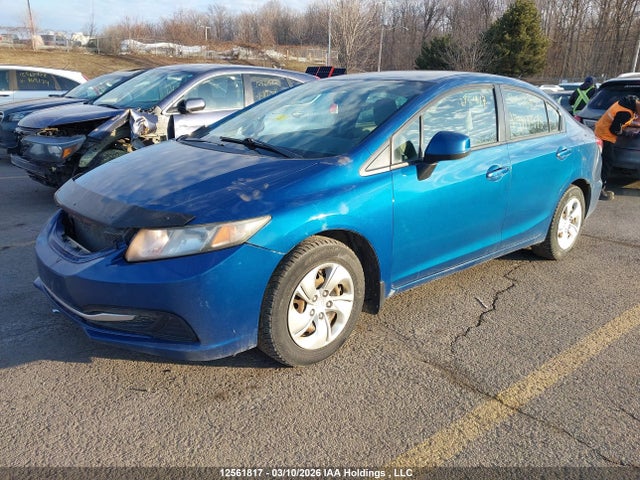 Продаж на аукціоні авто 2013 Honda Civic Lx, vin: 2HGFB2F48DH012975, номер лоту: 12561817