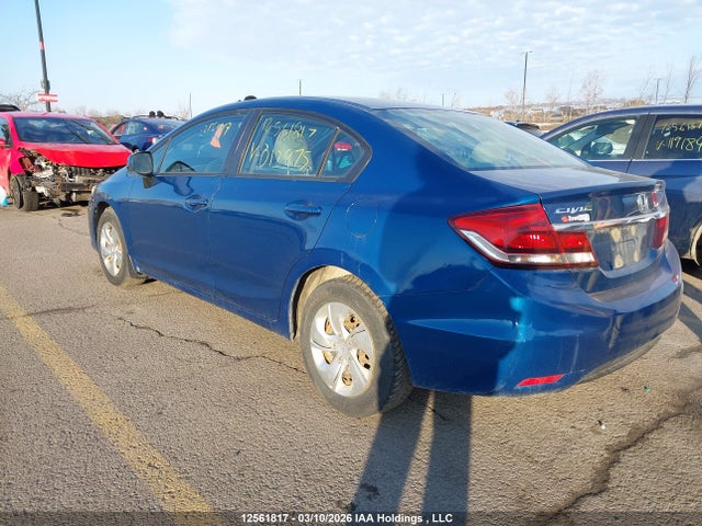 Продаж на аукціоні авто 2013 Honda Civic Lx, vin: 2HGFB2F48DH012975, номер лоту: 12561817