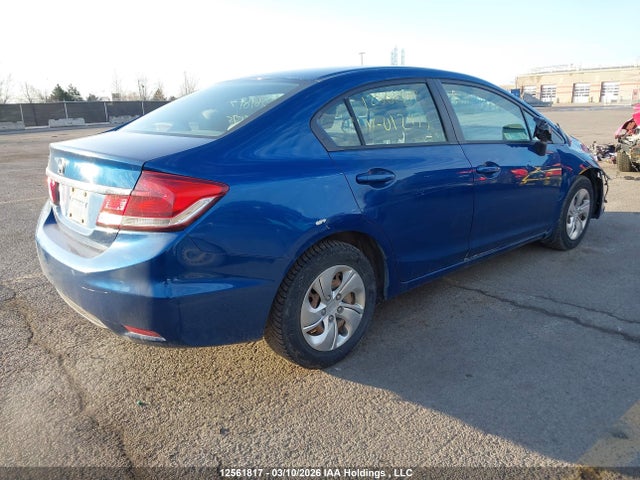 Продаж на аукціоні авто 2013 Honda Civic Lx, vin: 2HGFB2F48DH012975, номер лоту: 12561817