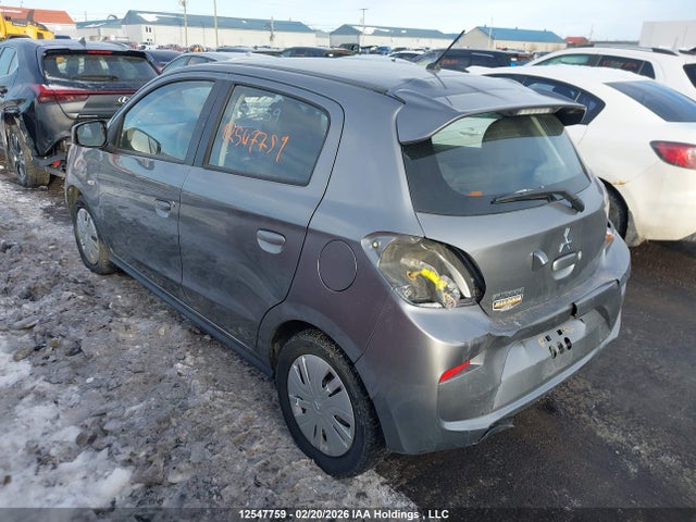 2020 Mitsubishi Mirage Es/se მანქანა იყიდება აუქციონზე, vin: ML32A3HJ3LH003150, აუქციონის ნომერი: 12547759