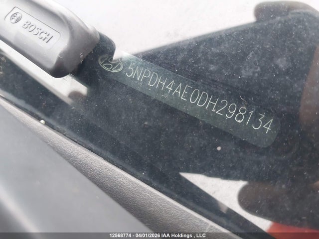 Продаж на аукціоні авто 2013 Hyundai Elantra Gls/limited, vin: 5NPDH4AE0DH298134, номер лоту: 12568774