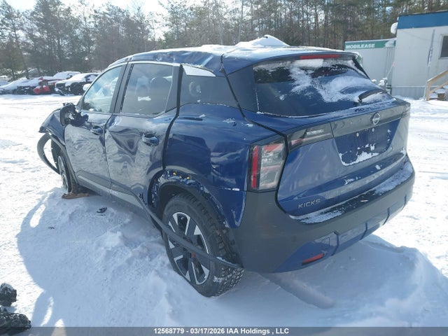 2026 Nissan Kicks Sv Awd Cvt მანქანა იყიდება აუქციონზე, vin: 3N8AP6CB5TL334228, აუქციონის ნომერი: 12568779