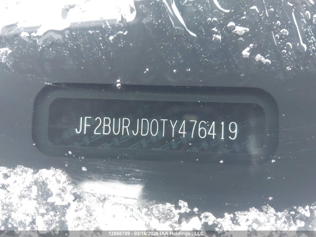 Продаж на аукціоні авто 2026 Subaru Outback Premier Xt, vin: JF2BURJD0TY476419, номер лоту: 12568789