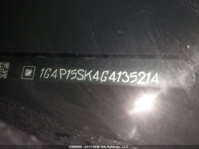 Aukcja sprzedaży 2016 Buick Verano, vin: 1G4P15SK4G4135214, numer aukcji: 12568800