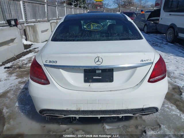 Aukcja sprzedaży 2015 Mercedes-benz C 300 4matic, vin: 55SWF4KB9FU064481, numer aukcji: 12568802