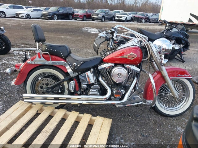 12568807 :رقم المزاد ، 1HD1BJL45VY043971 vin ، 1997 Harley-davidson Flstc مزاد بيع
