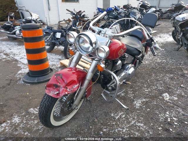 12568807 :رقم المزاد ، 1HD1BJL45VY043971 vin ، 1997 Harley-davidson Flstc مزاد بيع