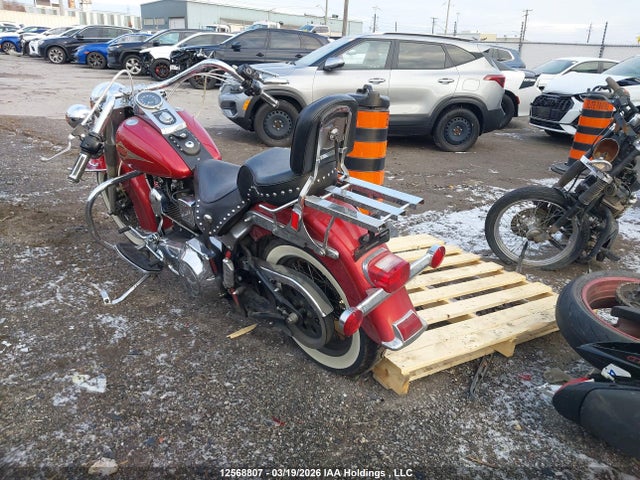 12568807 :رقم المزاد ، 1HD1BJL45VY043971 vin ، 1997 Harley-davidson Flstc مزاد بيع