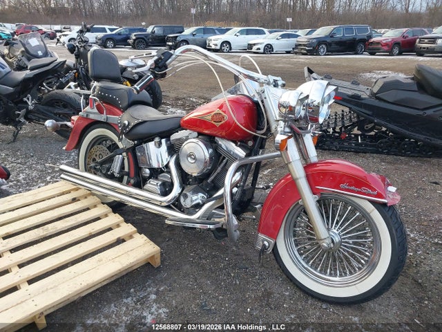 12568807 :رقم المزاد ، 1HD1BJL45VY043971 vin ، 1997 Harley-davidson Flstc مزاد بيع