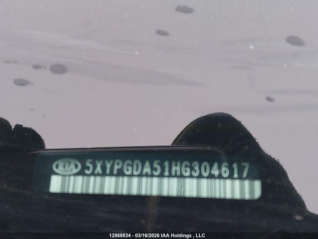 5XYPGDA51HG304617 KIA Sorento 3.3l Lx V6 7-seater