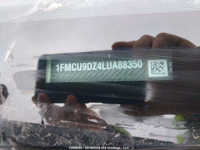 Aukcja sprzedaży 2020 Ford Escape Titanium, vin: 1FMCU9DZ4LUA88350, numer aukcji: 12568850
