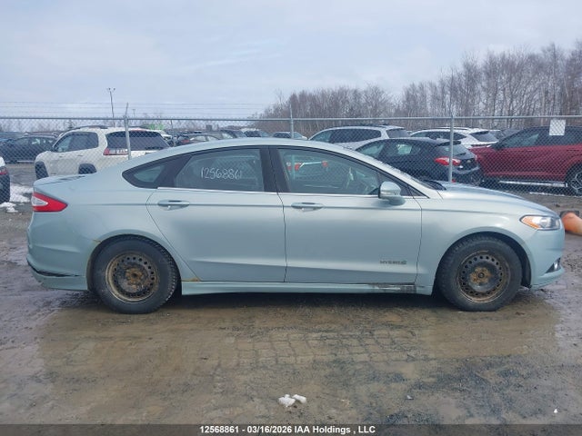 12568861 :رقم المزاد ، 3FA6P0LU2DR100245 vin ، 2013 Ford Fusion Hybrid Se مزاد بيع