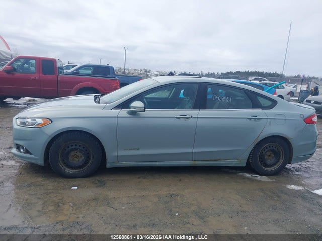 12568861 :رقم المزاد ، 3FA6P0LU2DR100245 vin ، 2013 Ford Fusion Hybrid Se مزاد بيع