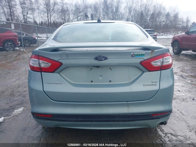 12568861 :رقم المزاد ، 3FA6P0LU2DR100245 vin ، 2013 Ford Fusion Hybrid Se مزاد بيع