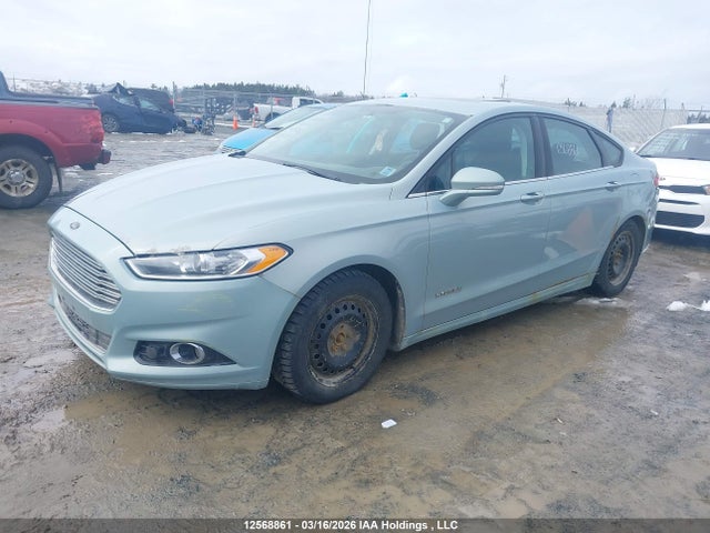 12568861 :رقم المزاد ، 3FA6P0LU2DR100245 vin ، 2013 Ford Fusion Hybrid Se مزاد بيع
