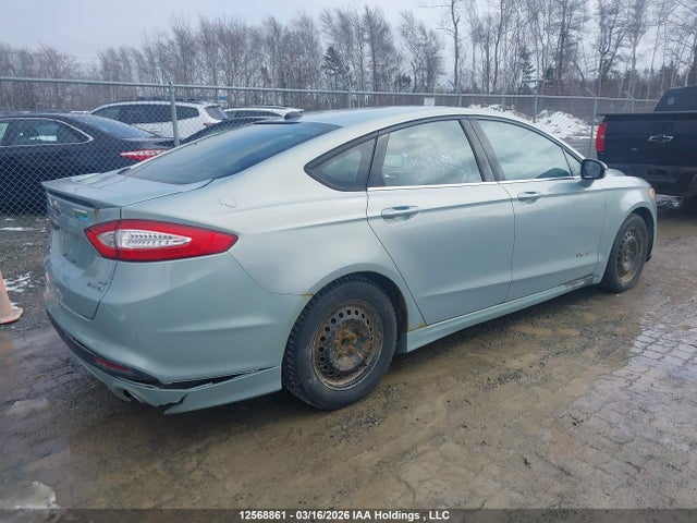 12568861 :رقم المزاد ، 3FA6P0LU2DR100245 vin ، 2013 Ford Fusion Hybrid Se مزاد بيع