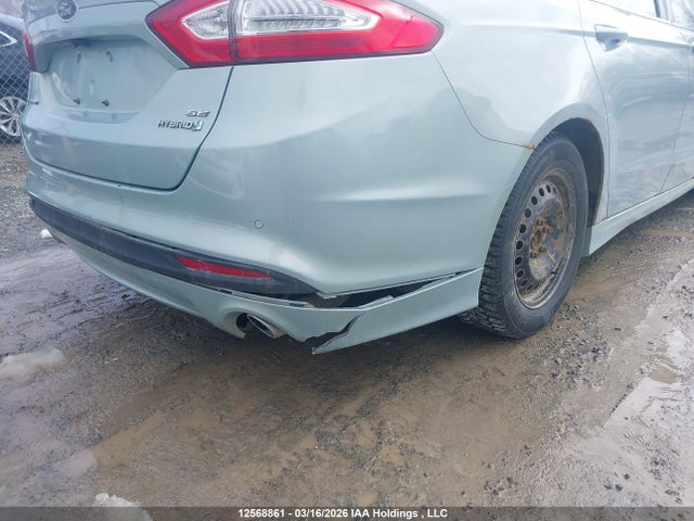 12568861 :رقم المزاد ، 3FA6P0LU2DR100245 vin ، 2013 Ford Fusion Hybrid Se مزاد بيع