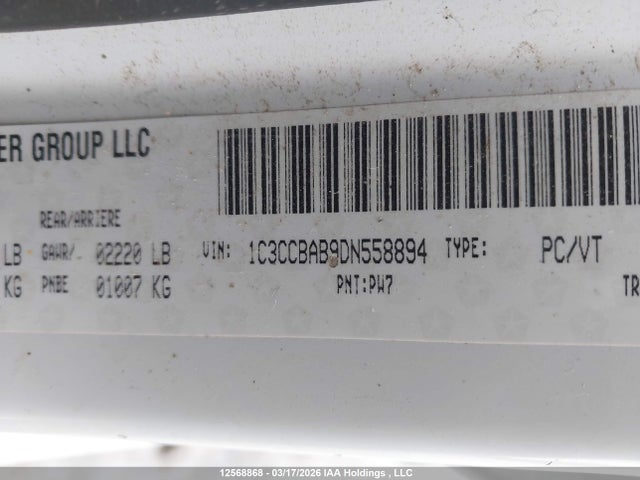 Продажа на аукционе авто 2013 Chrysler 200 Lx, vin: 1C3CCBAB9DN558894, номер лота: 12568868