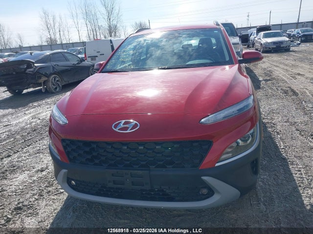 2022 Hyundai Kona Preferred Awd With Sun And Leather Package მანქანა იყიდება აუქციონზე, vin: KM8K6CAB3NU911640, აუქციონის ნომერი: 12568918
