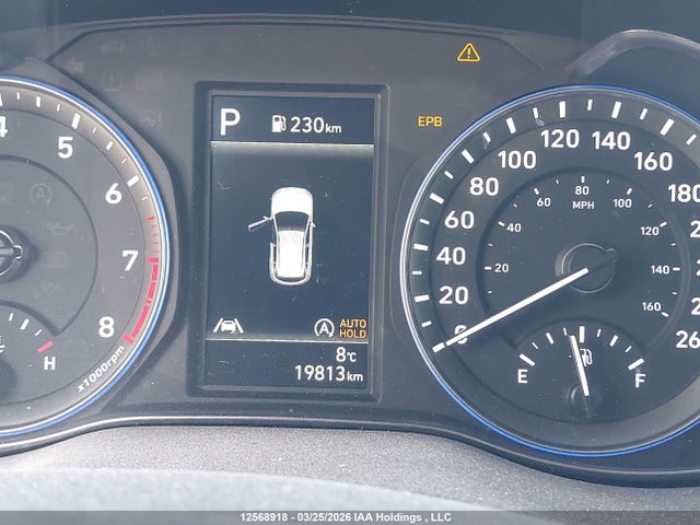 2022 Hyundai Kona Preferred Awd With Sun And Leather Package მანქანა იყიდება აუქციონზე, vin: KM8K6CAB3NU911640, აუქციონის ნომერი: 12568918