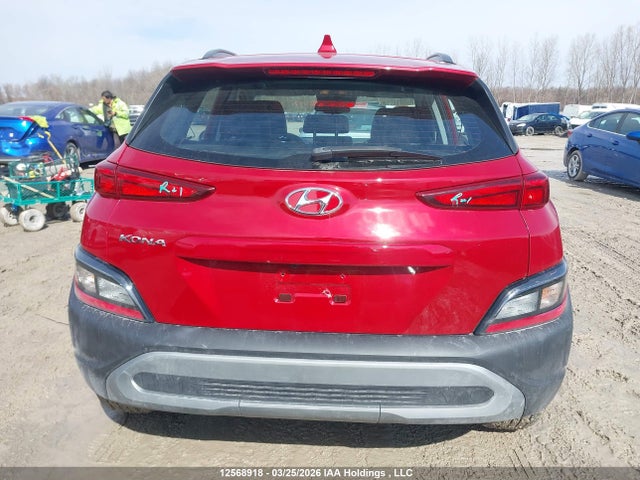 2022 Hyundai Kona Preferred Awd With Sun And Leather Package მანქანა იყიდება აუქციონზე, vin: KM8K6CAB3NU911640, აუქციონის ნომერი: 12568918