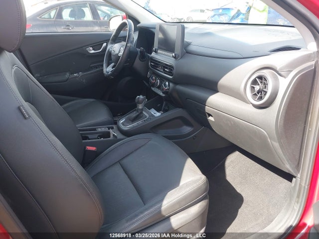 2022 Hyundai Kona Preferred Awd With Sun And Leather Package მანქანა იყიდება აუქციონზე, vin: KM8K6CAB3NU911640, აუქციონის ნომერი: 12568918