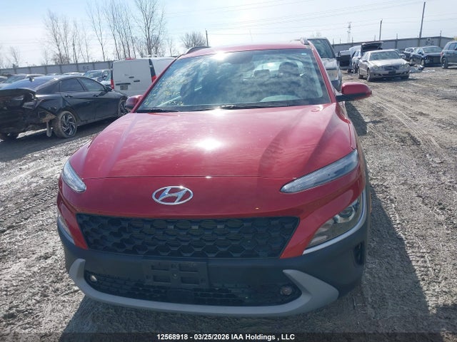 2022 Hyundai Kona Preferred Awd With Sun And Leather Package მანქანა იყიდება აუქციონზე, vin: KM8K6CAB3NU911640, აუქციონის ნომერი: 12568918