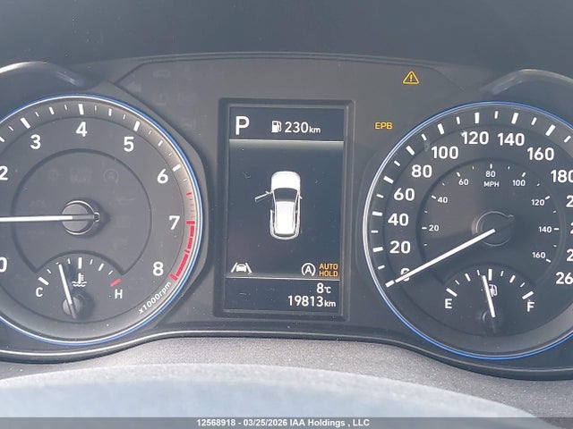 2022 Hyundai Kona Preferred Awd With Sun And Leather Package მანქანა იყიდება აუქციონზე, vin: KM8K6CAB3NU911640, აუქციონის ნომერი: 12568918