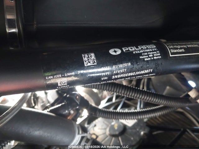 3NSRGE992JH463071 Polaris General 1000 Eps