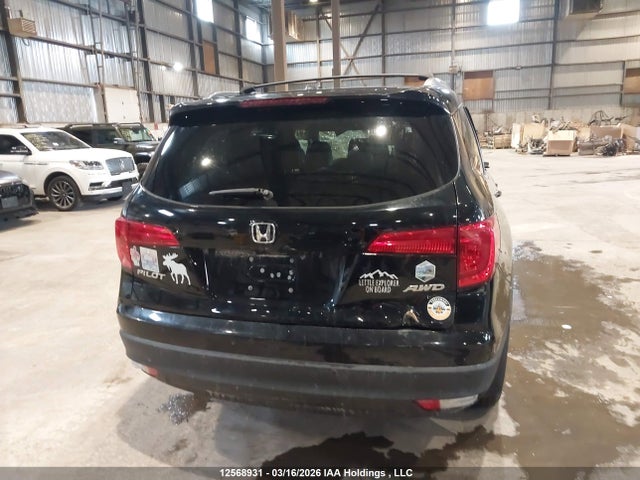 Продажа на аукционе авто 2017 Honda Pilot Exln, vin: 5FNYF6H75HB502344, номер лота: 12568931