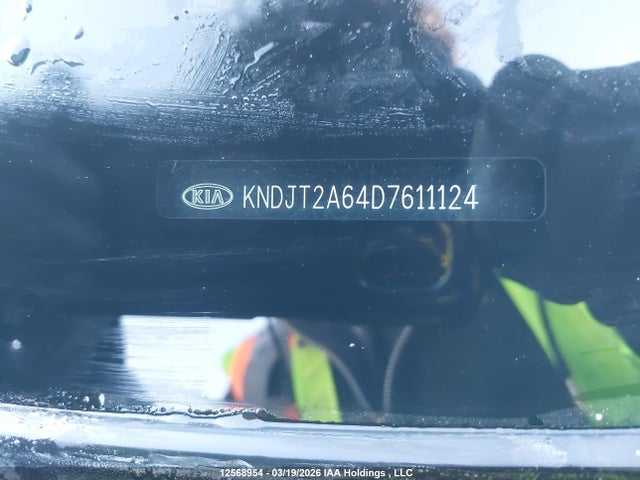 12568954 :رقم المزاد ، KNDJT2A64D7611124 vin ، 2013 Kia Soul 2.0l 2u/2.0l 4u/2.0l 4u Burner/2.0l 4u Luxury/2.0l 4u Retro مزاد بيع
