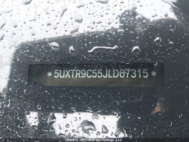 Aukcja sprzedaży 2018 Bmw X3 Xdrive30i, vin: 5UXTR9C55JLD67315, numer aukcji: 12568974