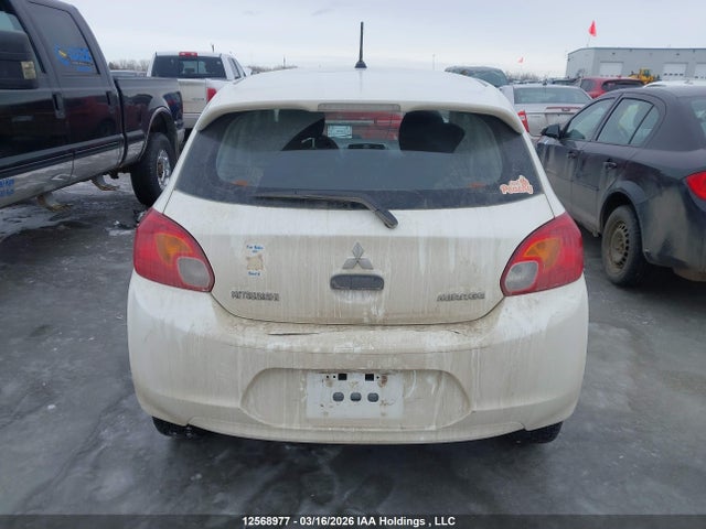 12568977 :رقم المزاد ، ML32A3HJ7FH050721 vin ، 2015 Mitsubishi Mirage Es مزاد بيع