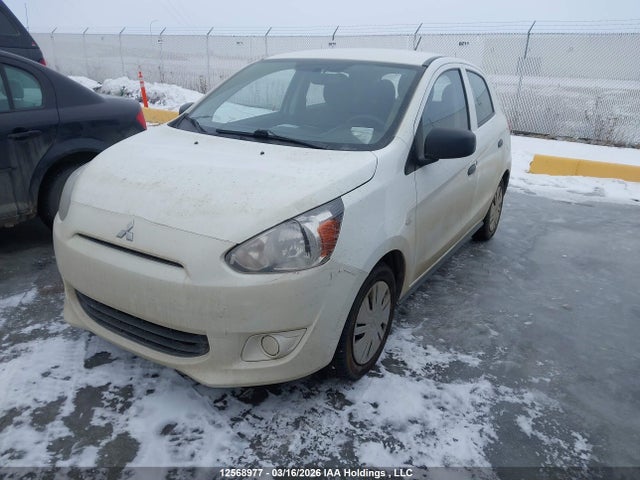 12568977 :رقم المزاد ، ML32A3HJ7FH050721 vin ، 2015 Mitsubishi Mirage Es مزاد بيع