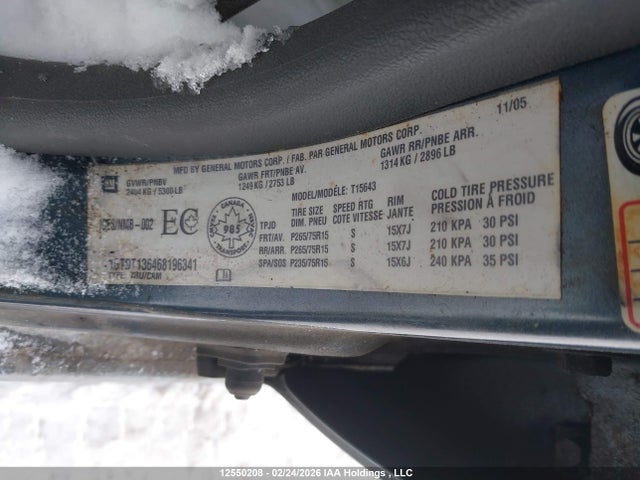 Aukcja sprzedaży 2006 Gmc Canyon Sle, vin: 1GTDT136468196341, numer aukcji: 12550208