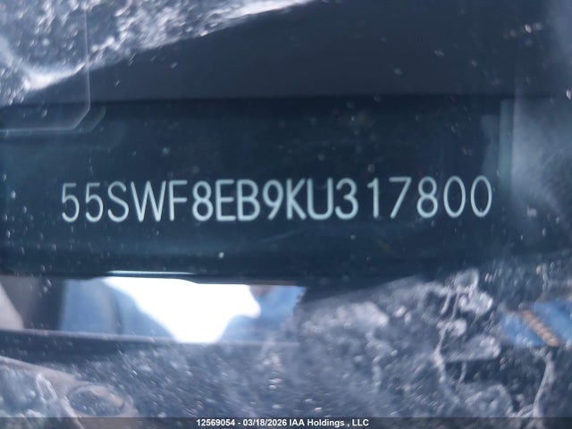 55SWF8EB9KU317800 Mercedes-Benz C 300 4matic