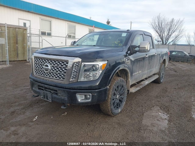 2016 Nissan Titan Xd Sl/pro-4x/plat Reserve მანქანა იყიდება აუქციონზე, vin: 1N6BA1F4XGN502885, აუქციონის ნომერი: 12569057