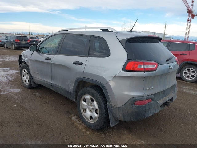 Продажа на аукционе авто 2015 Jeep Cherokee Sport, vin: 1C4PJMAB9FW520562, номер лота: 12569093