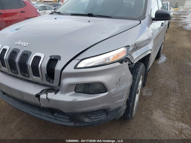 Продажа на аукционе авто 2015 Jeep Cherokee Sport, vin: 1C4PJMAB9FW520562, номер лота: 12569093