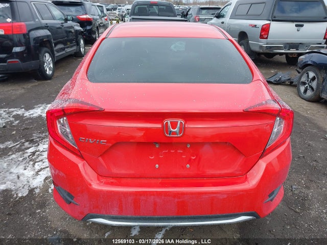 2020 Honda Civic Ex 4dr მანქანა იყიდება აუქციონზე, vin: 2HGFC2F79LH008665, აუქციონის ნომერი: 12569103