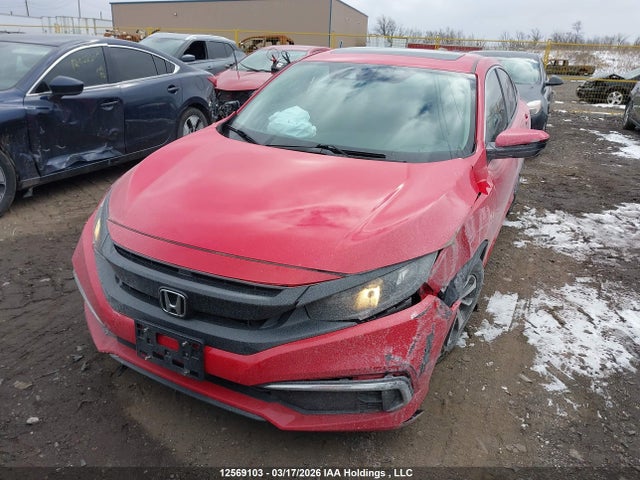 2020 Honda Civic Ex 4dr მანქანა იყიდება აუქციონზე, vin: 2HGFC2F79LH008665, აუქციონის ნომერი: 12569103